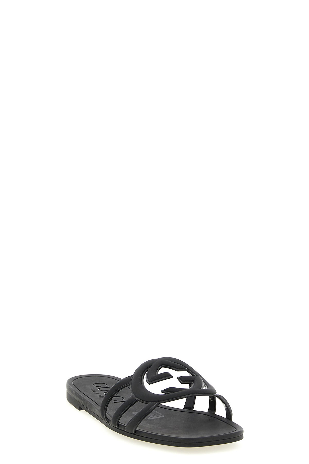 sandals - gucci lido line in rubber
