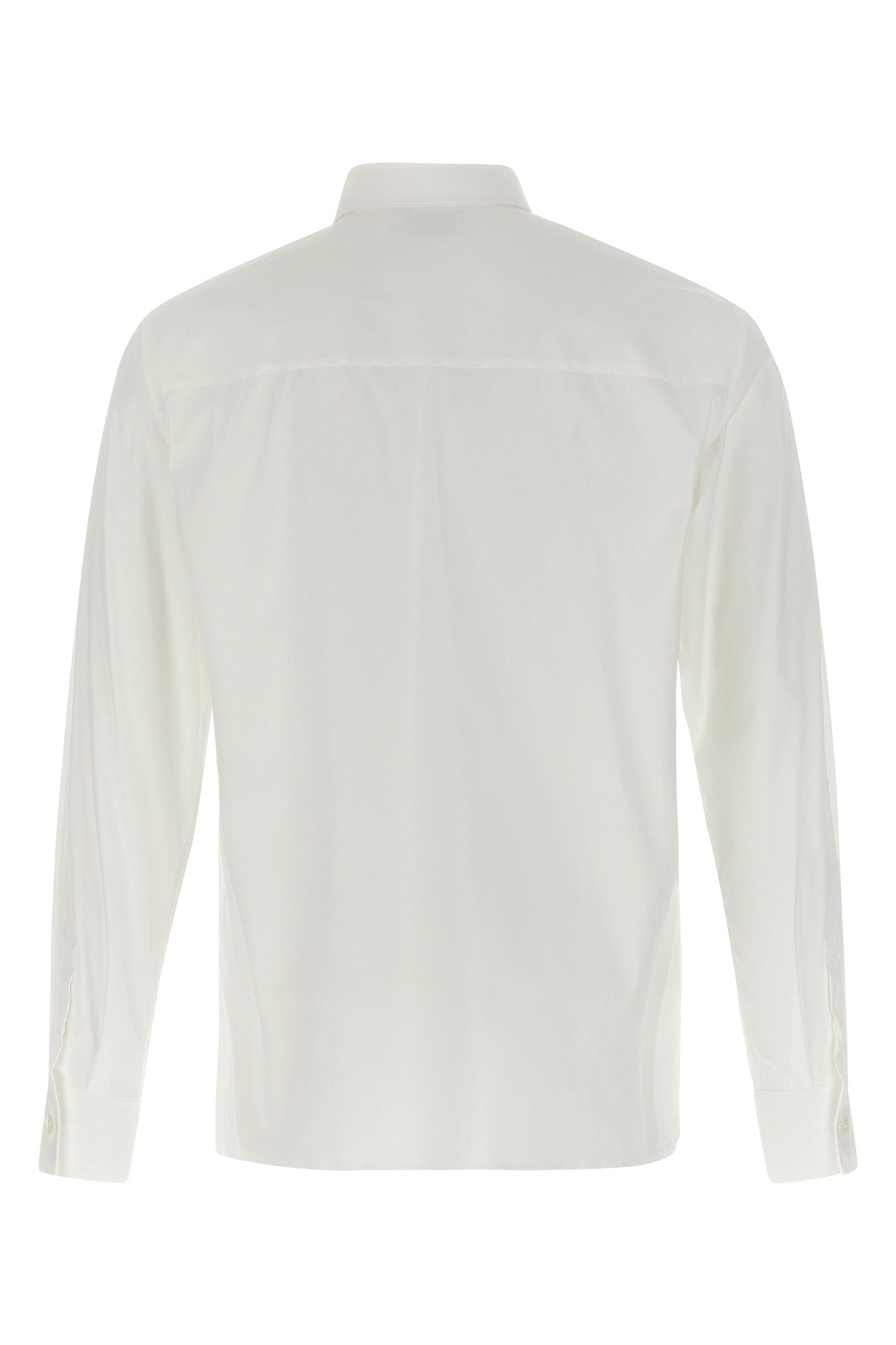 stretch cotton poplin shirt