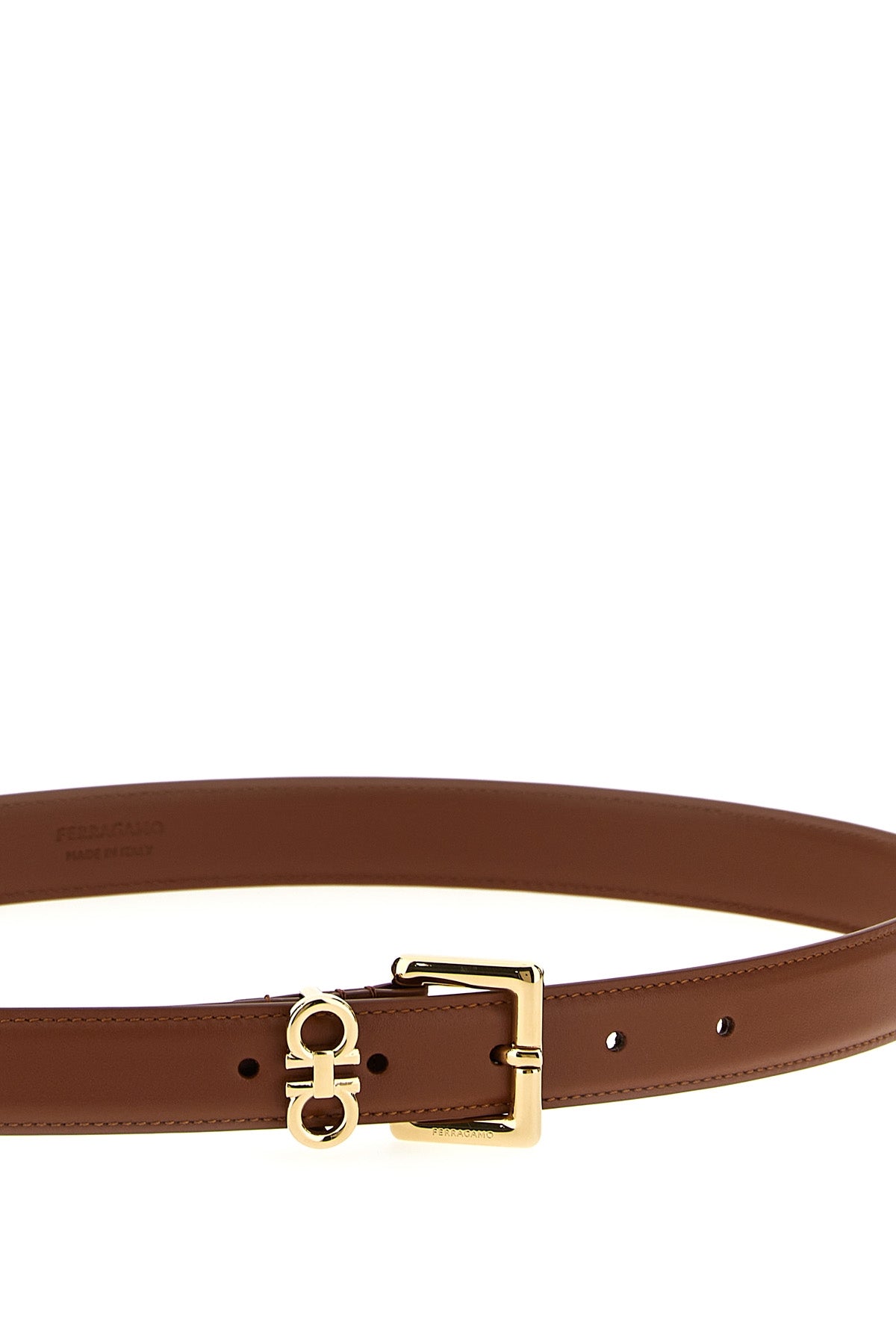 smooth leather belt