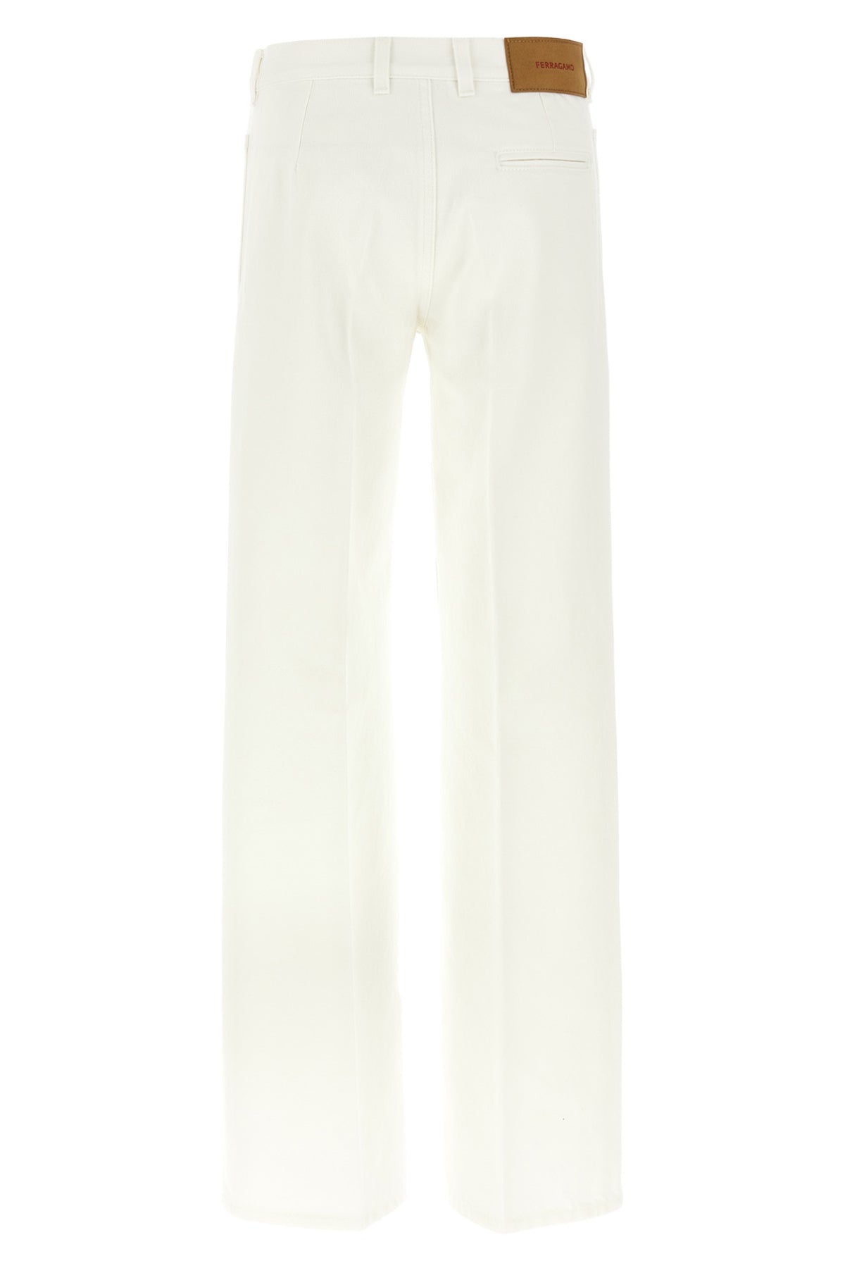 garment-dyed cotton denim jeans