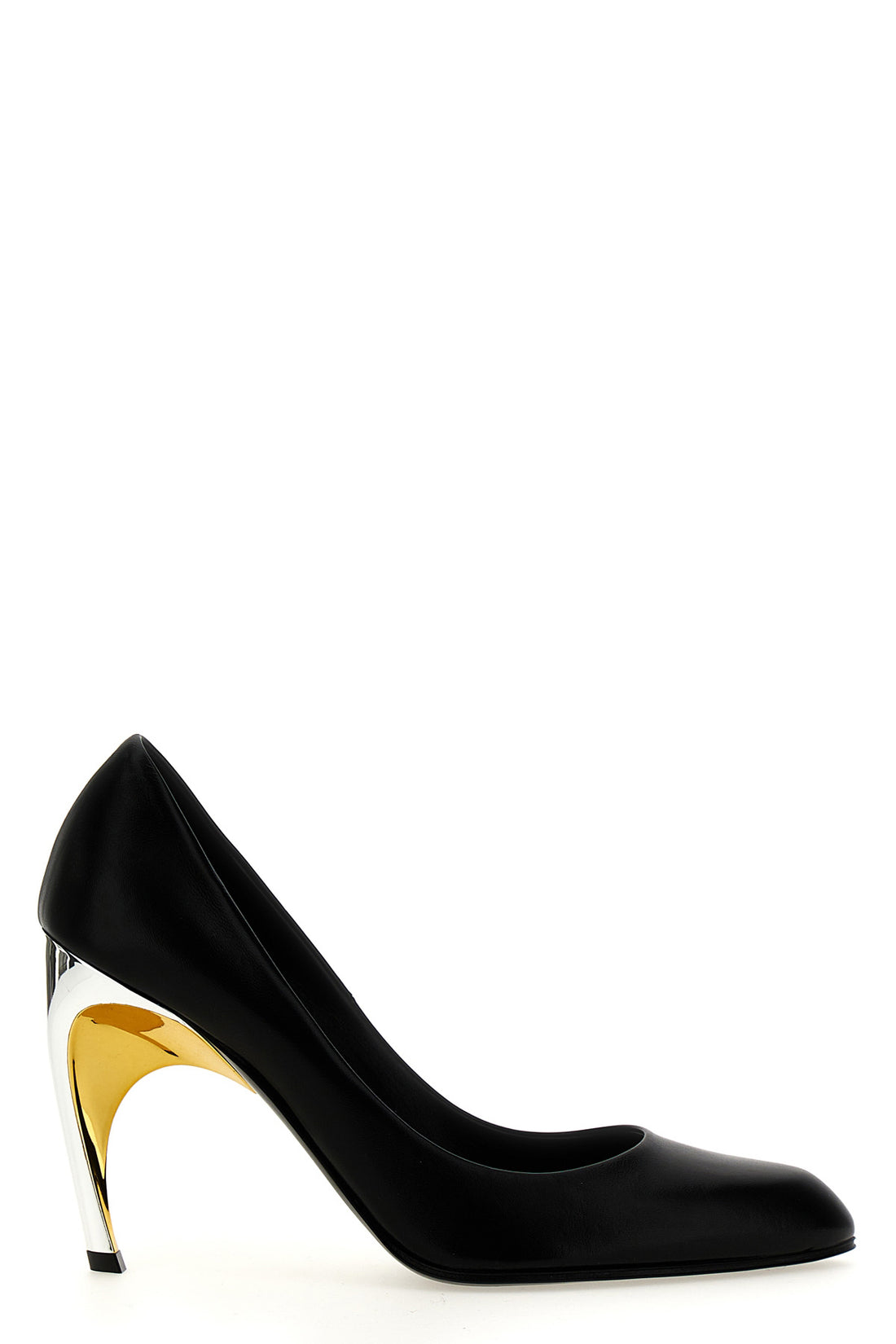 ALEXANDER MCQUEEN 39.5 armadillo leather pumps