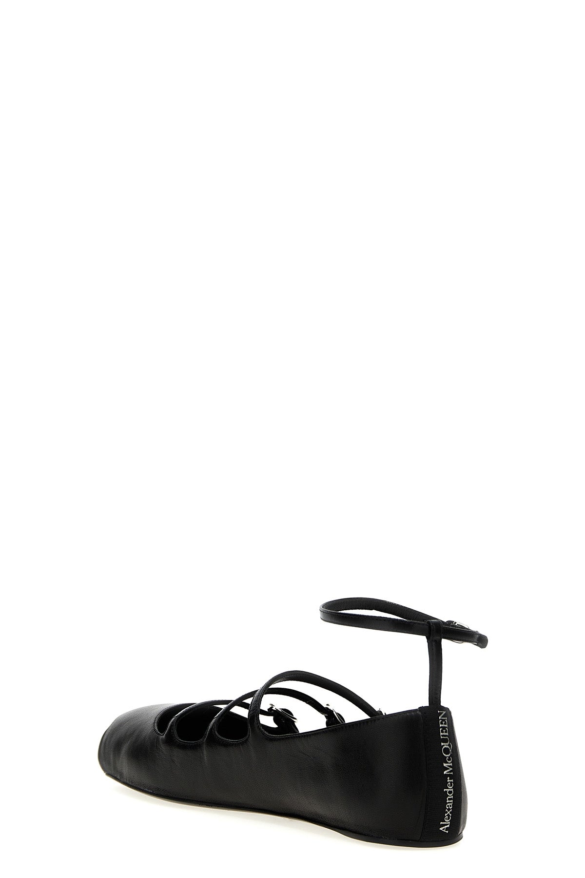 leather ballet flats