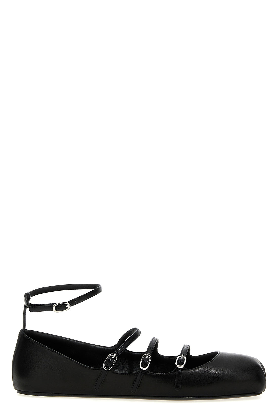 ALEXANDER MCQUEEN 35.5 leather ballet flats
