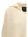 sweater with polo collar