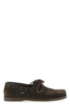 traditional suede barth boat shoe