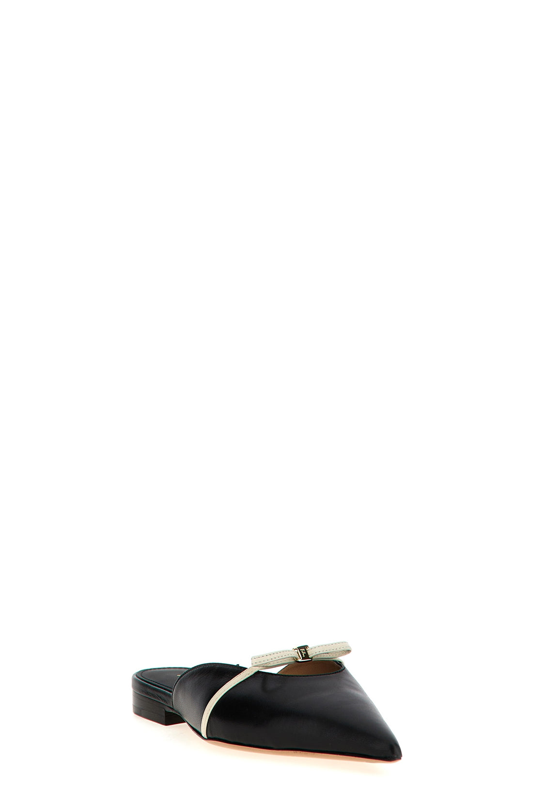 FERRAGAMO 5 giulye leather mules