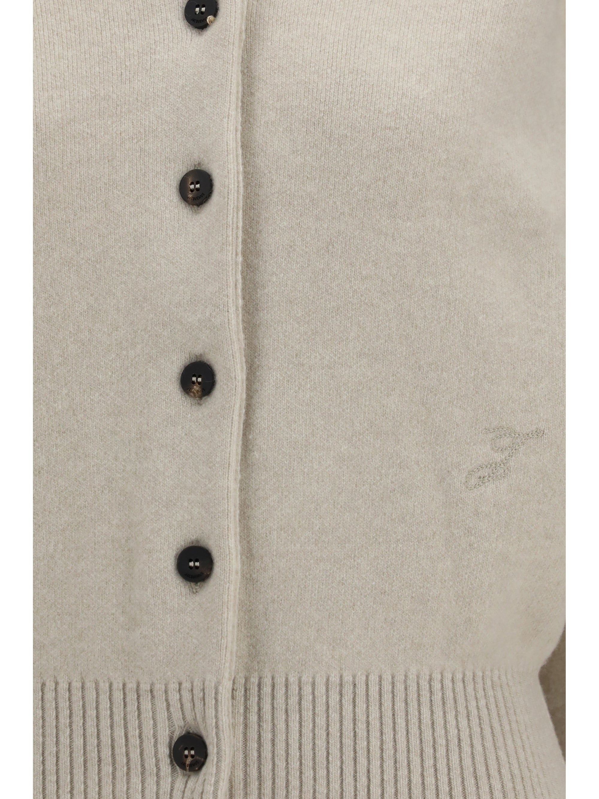 pelota merino wool and cashmere cardigan