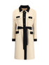 VALENTINO 44 virgin wool coat