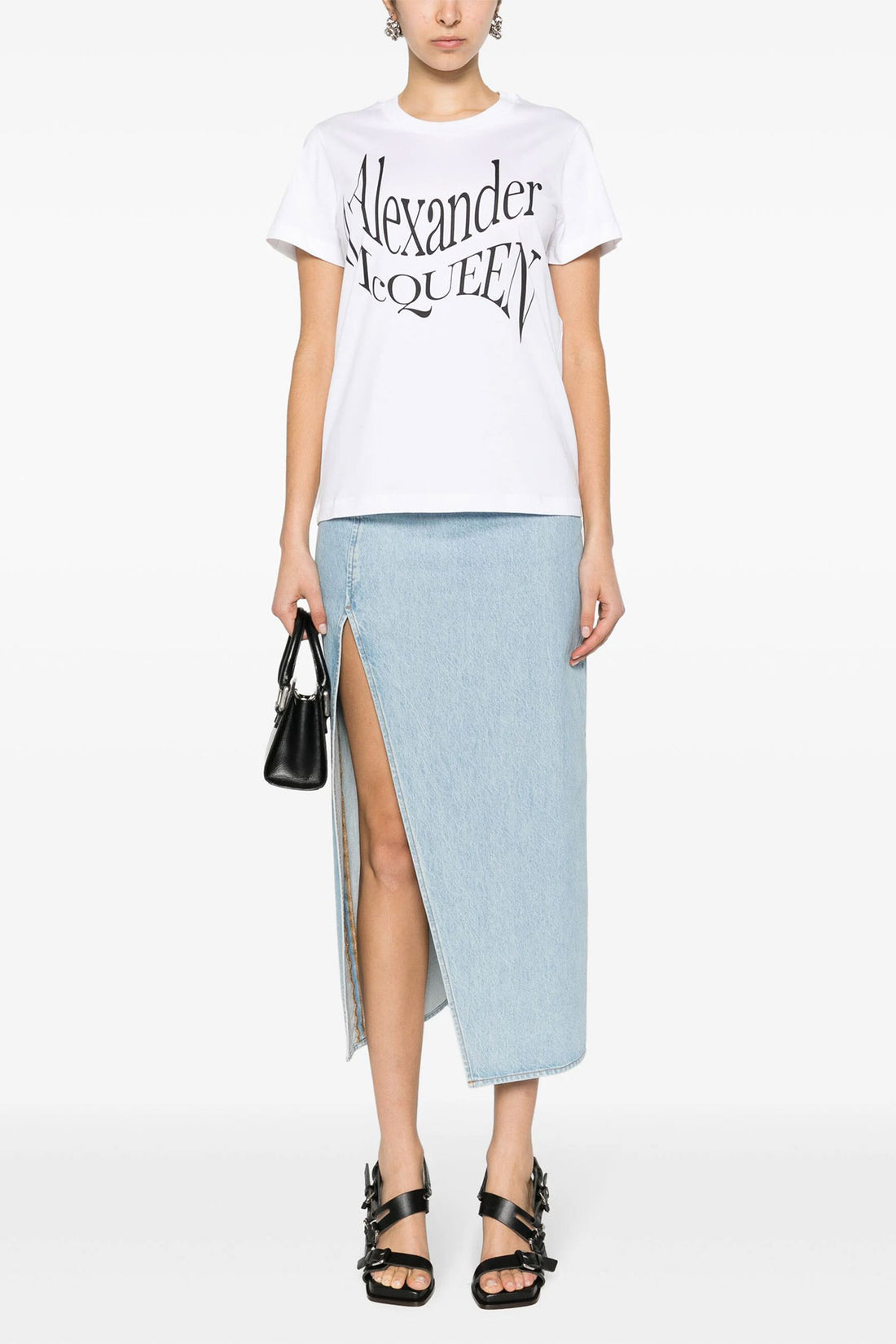 ALEXANDER MCQUEEN 38 cotton t-shirt
