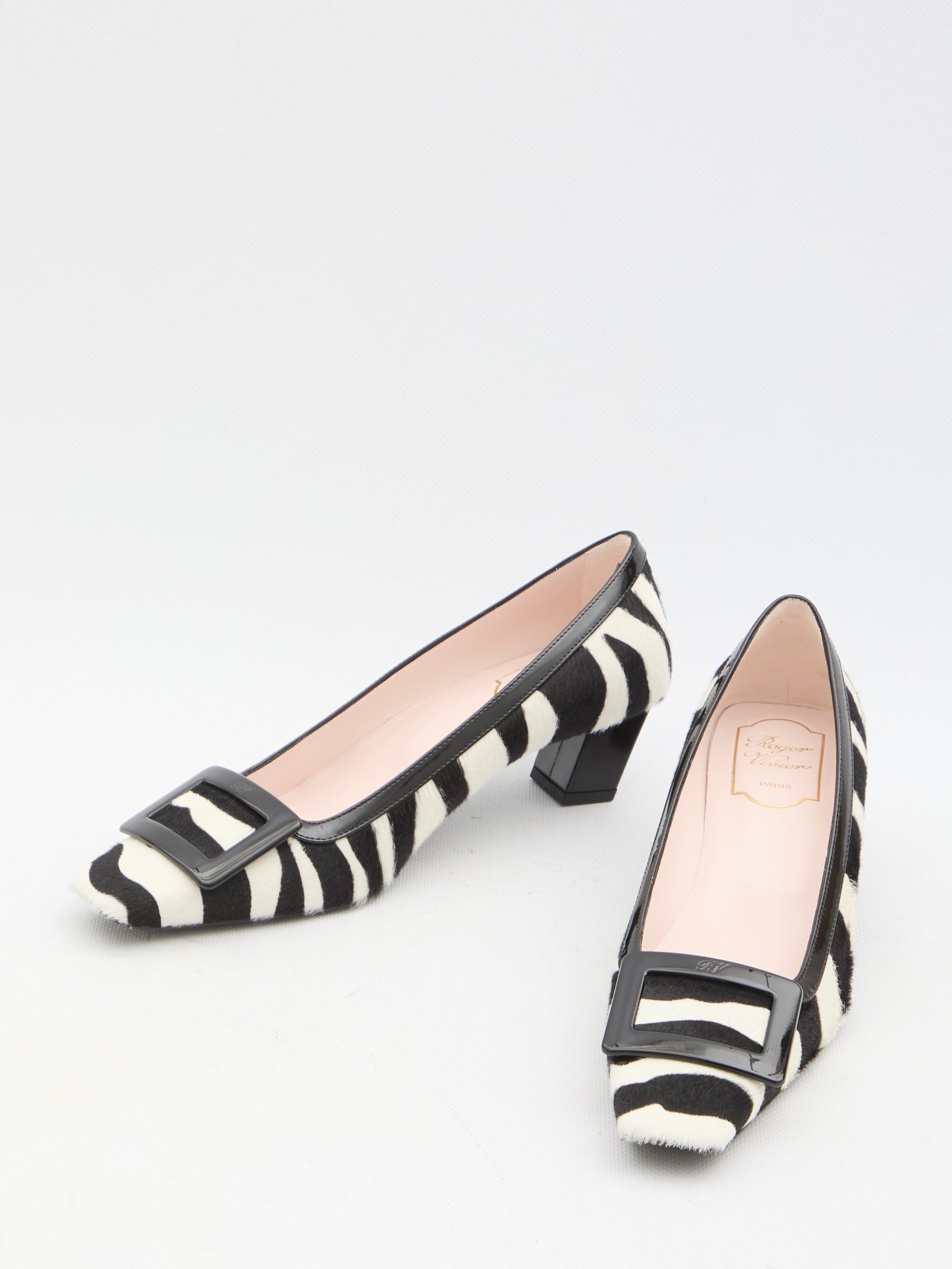 ROGER VIVIER 36 belle vivier pony pumps