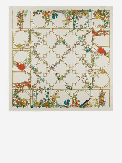 GUCCI OS printed silk twill carré