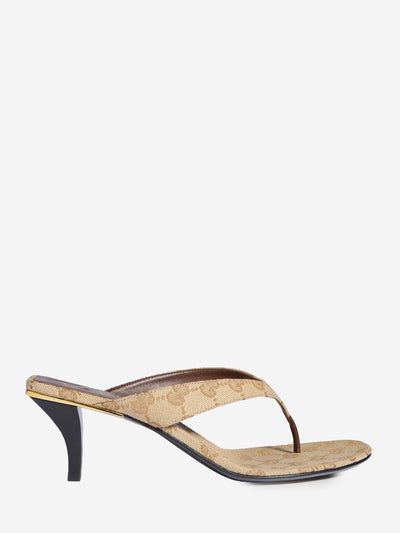GUCCI 36 vittoria thong sandals