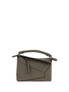 puzzle edge mini handbag