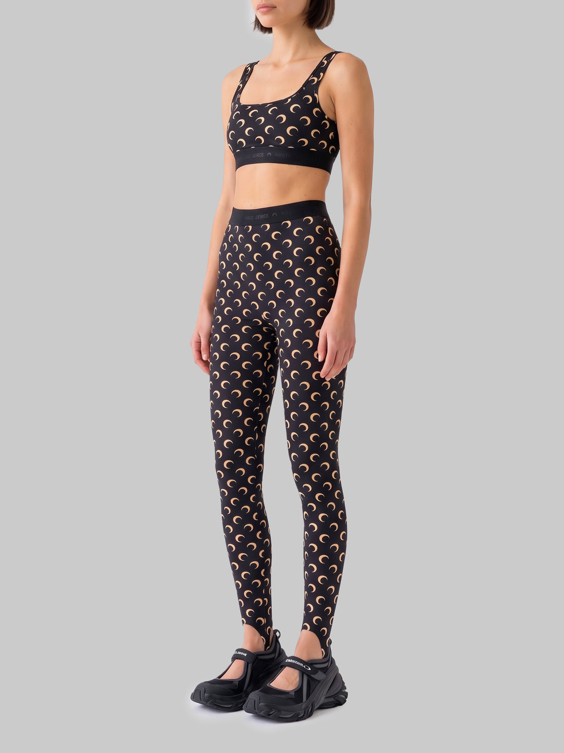 MARINE SERRE M moon jersey leggings
