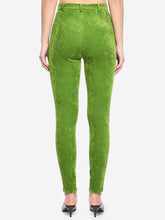 GUCCI 40 stretch velvet leggings