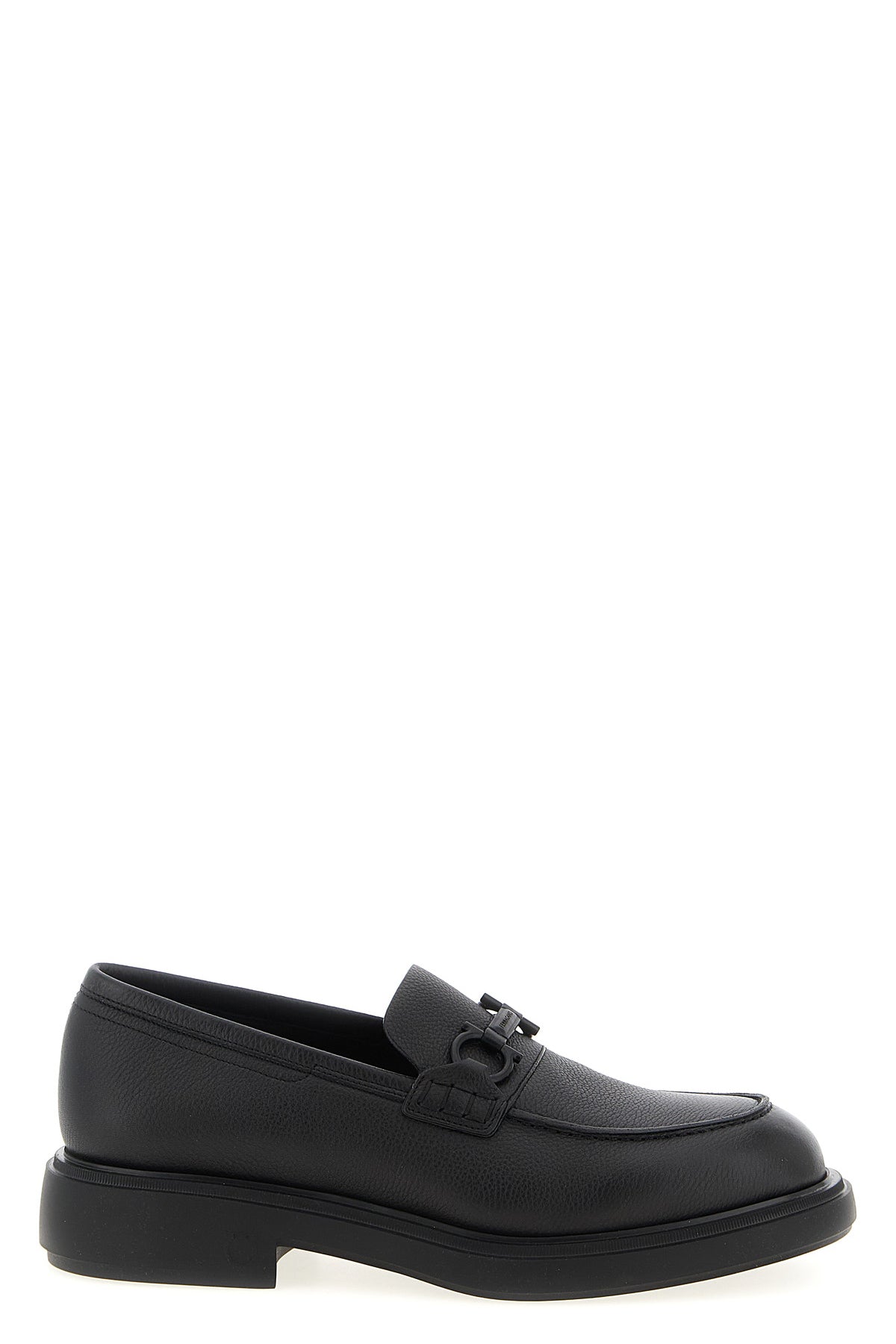 arden hammered leather loafers