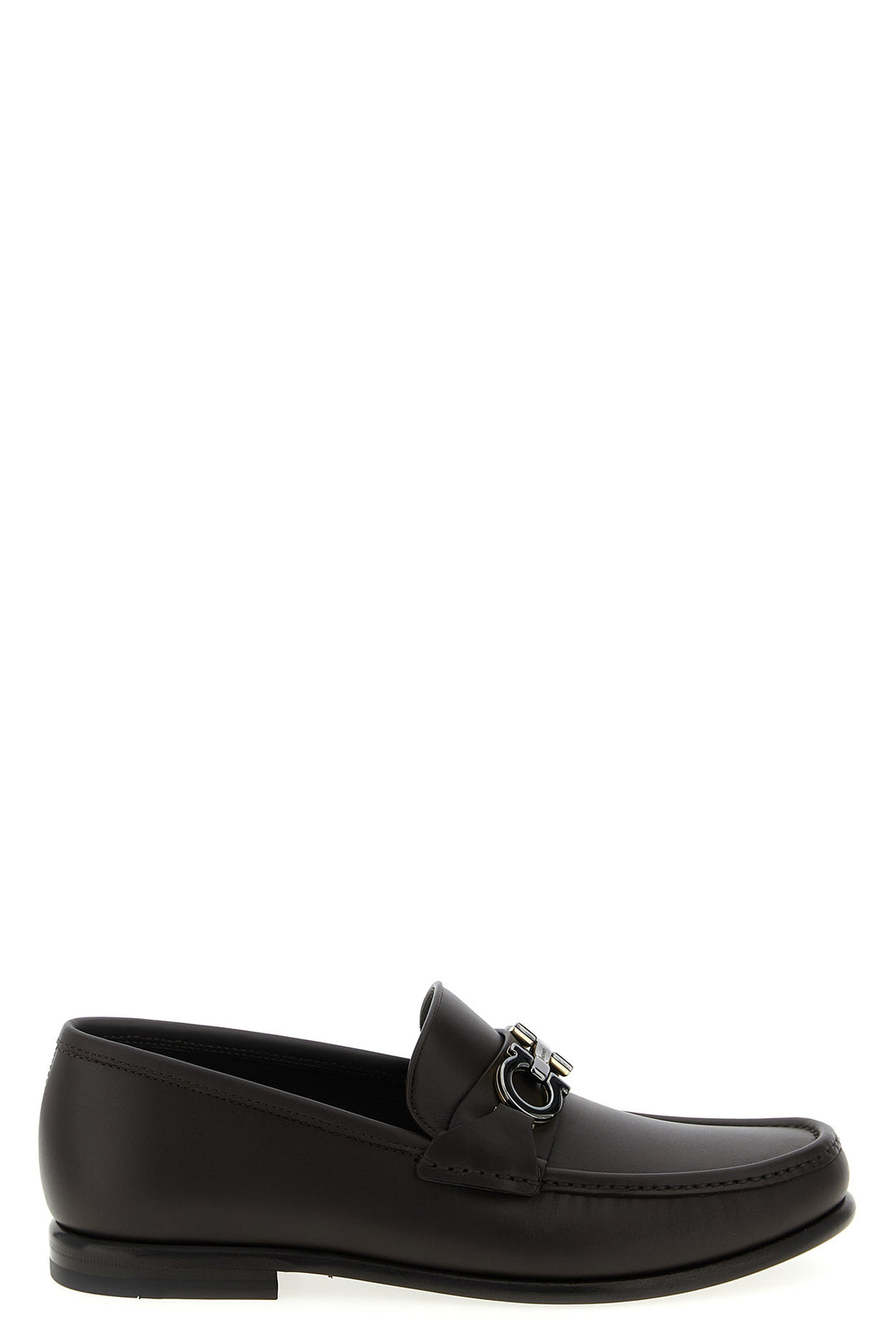 FERRAGAMO 7 avril leather loafers