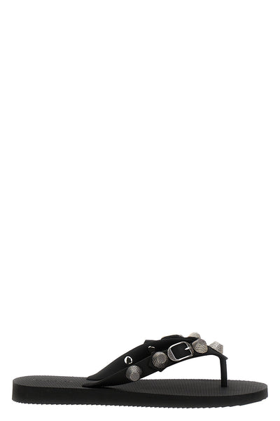 holiday capsule cagole capsule thong sandals in rubber