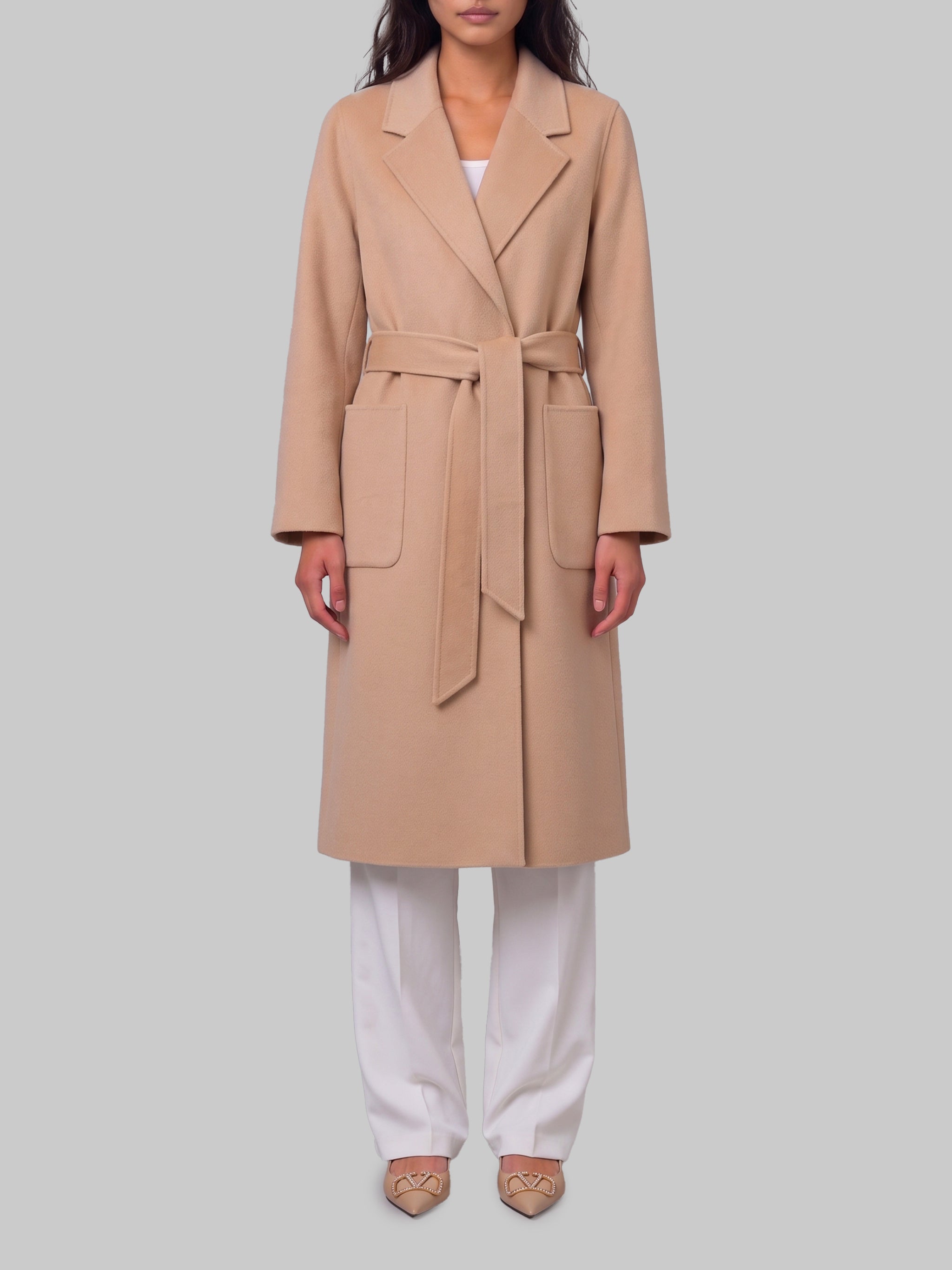 light camel iocelia coat
