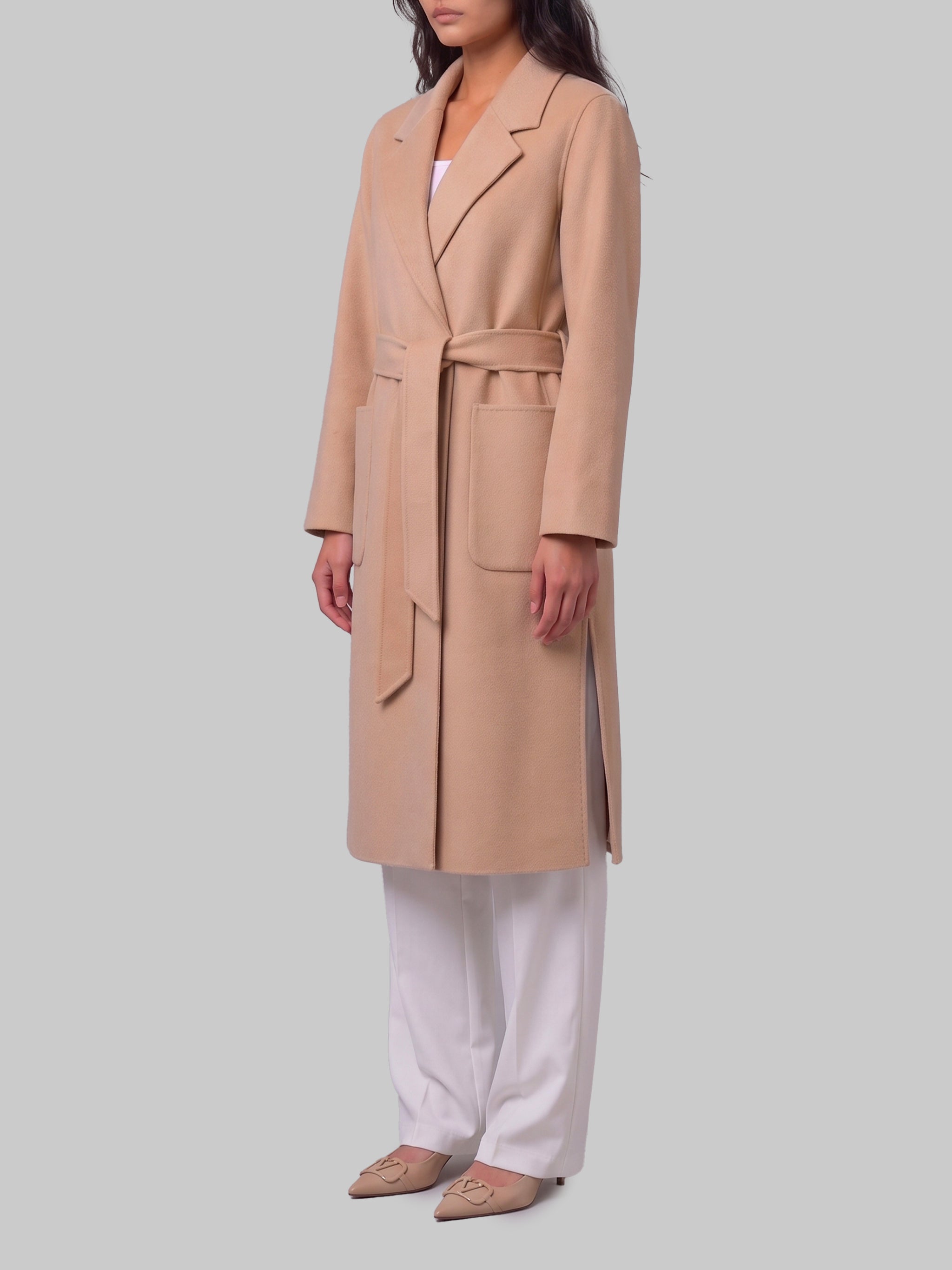 light camel iocelia coat
