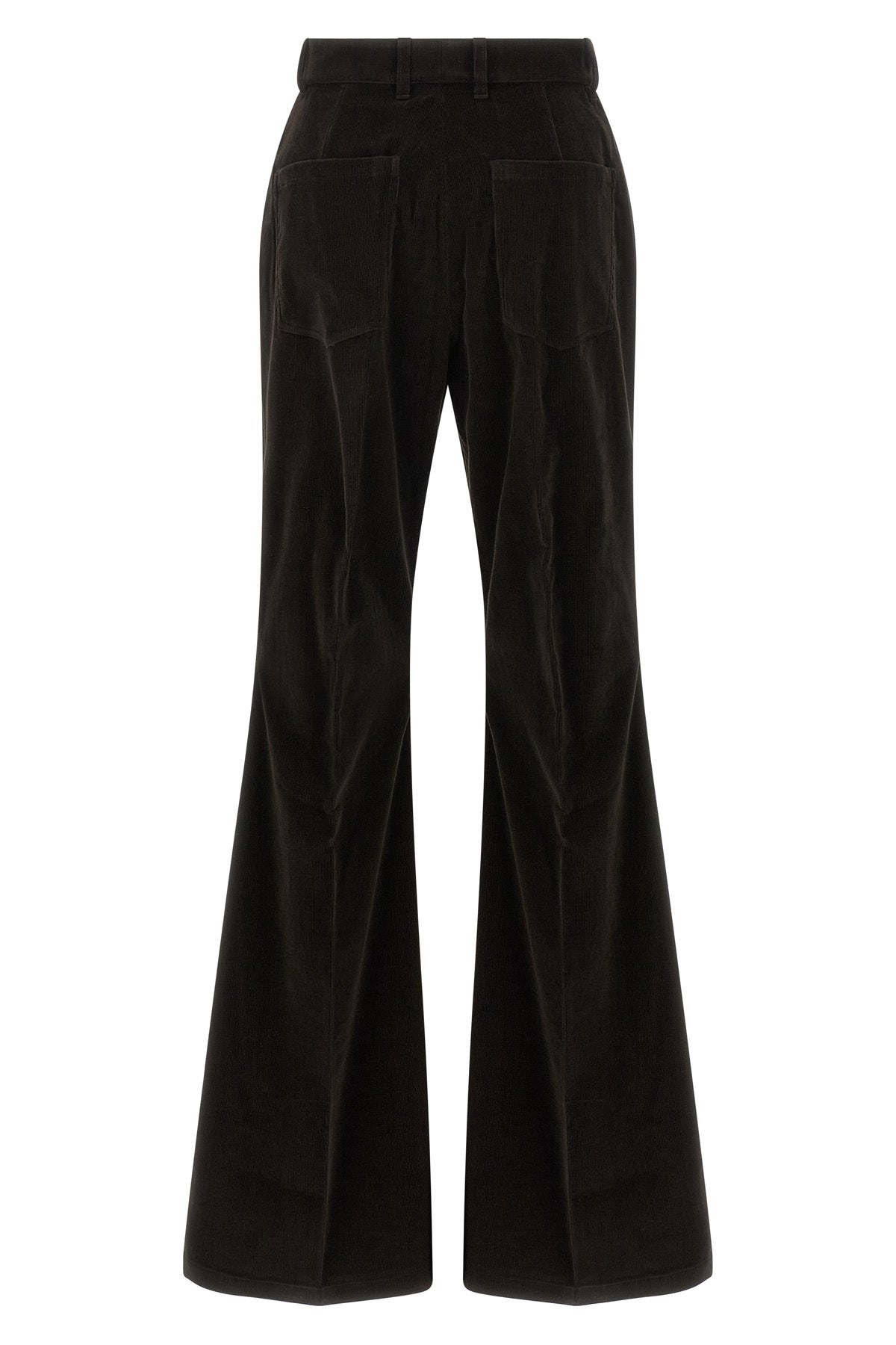 striped velvet trousers