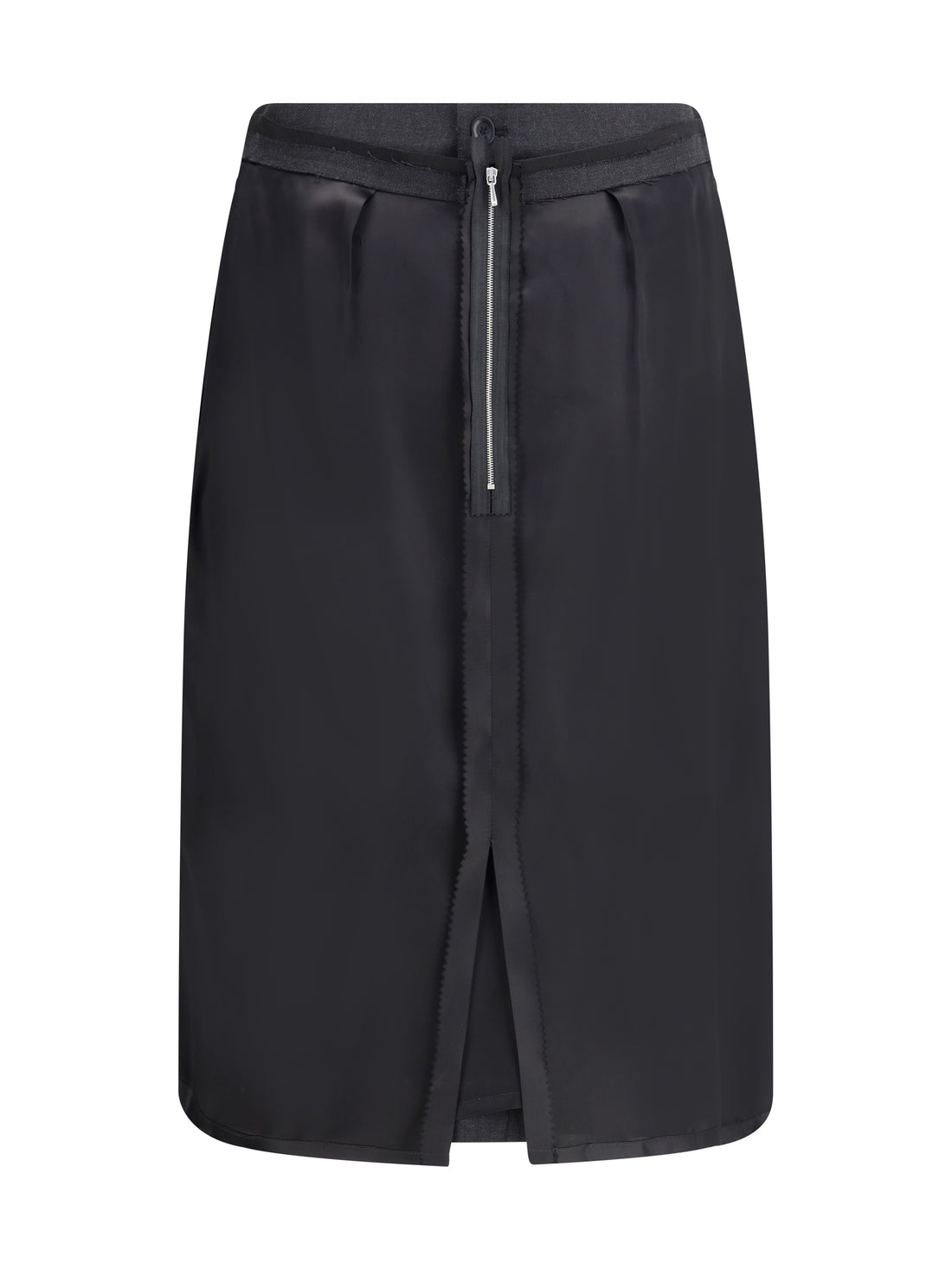 MARGIELA 40 wool midi skirt