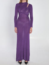 SELF PORTRAIT M long dress with cut-out