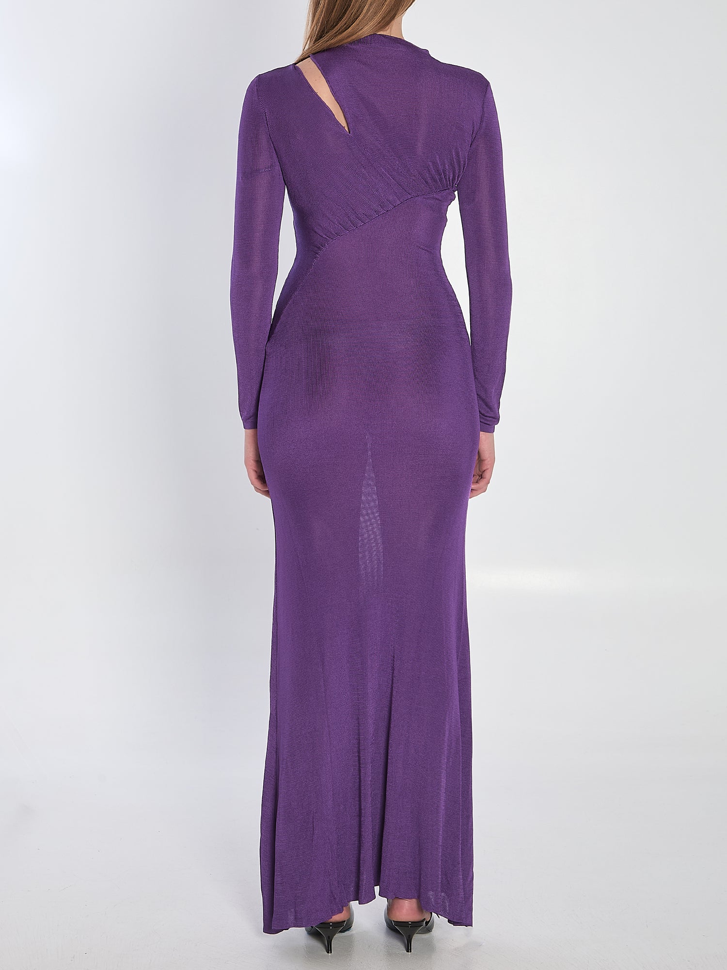 SELF PORTRAIT M long dress with cut-out