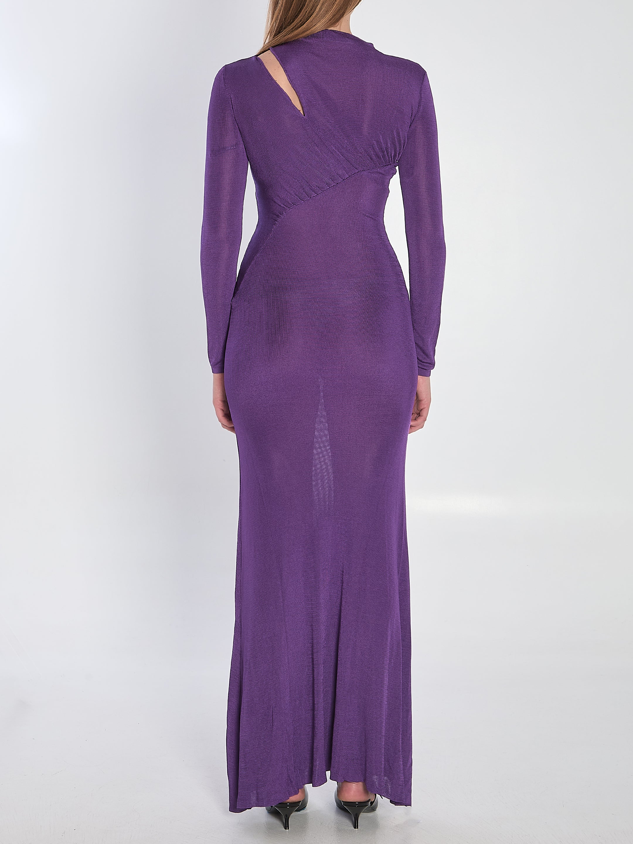 SELF PORTRAIT M long dress with cut-out