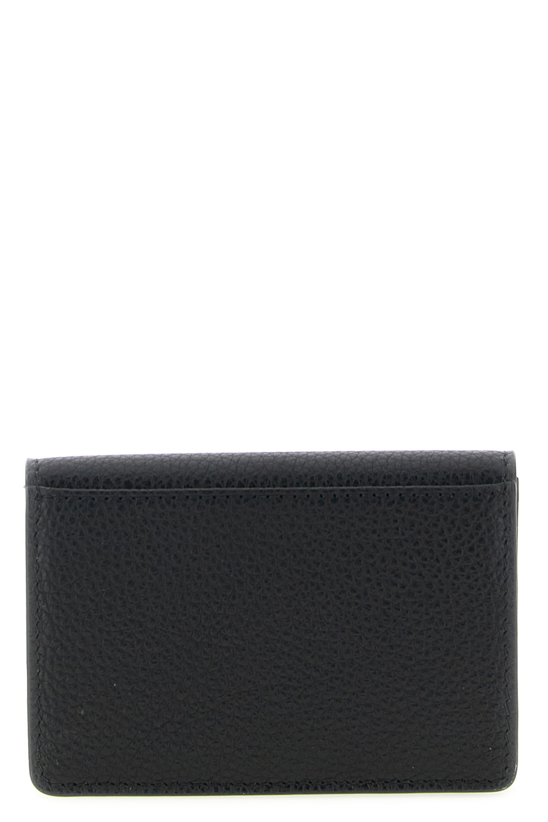 FERRAGAMO OS hammered calf leather keyring