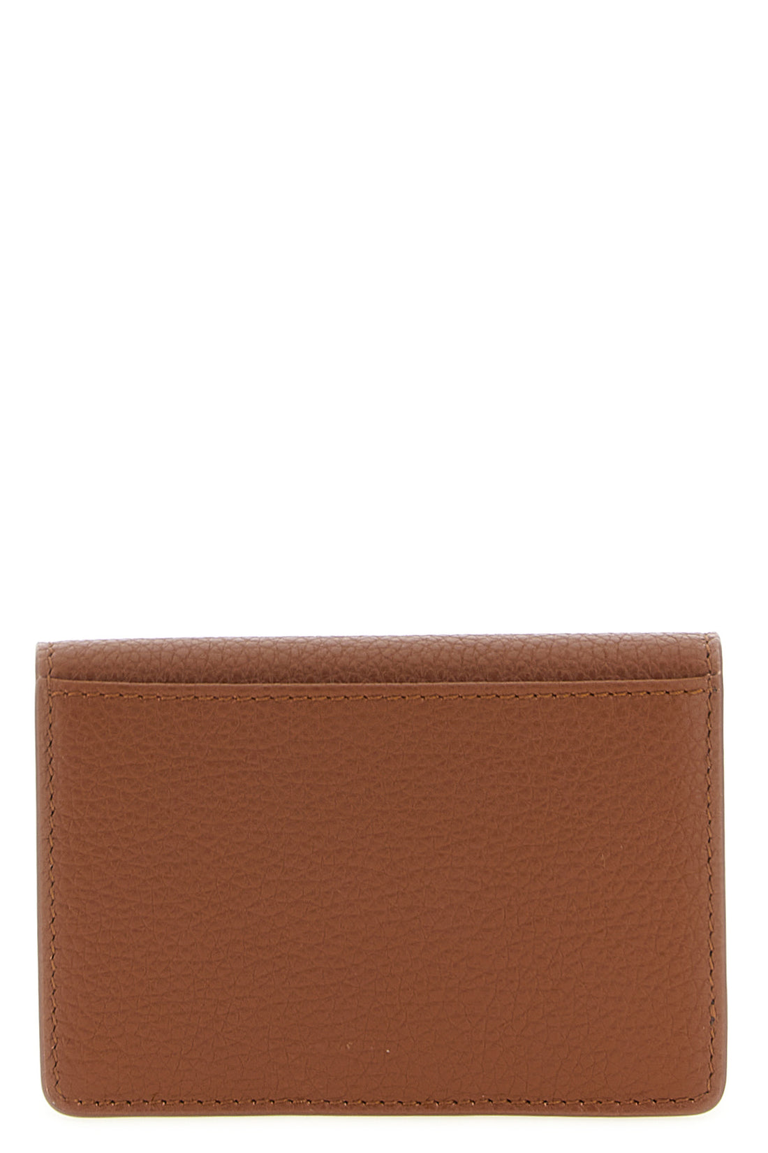 FERRAGAMO OS hammered calf leather keyring