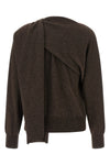 mélange cashmere cardigan