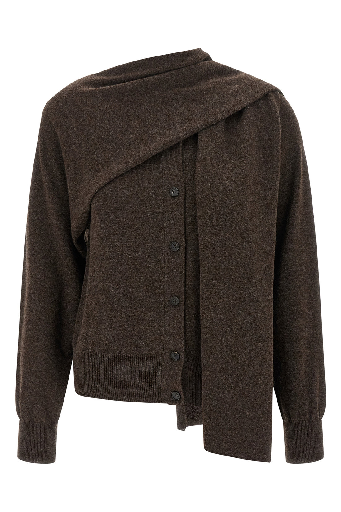 FERRAGAMO M mélange cashmere cardigan