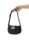 gabry hammered leather shoulder bag