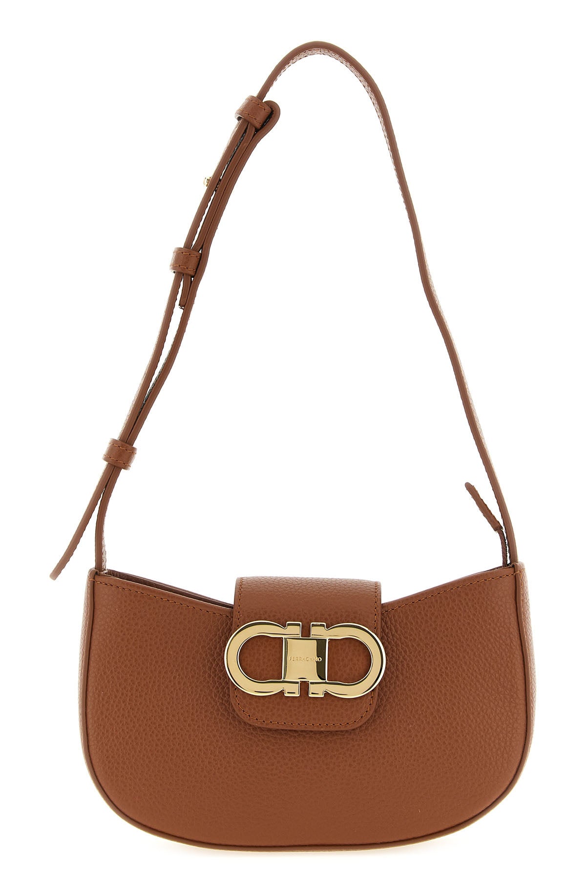 the ferragamo gabry mini shoulder bag defines everyday elegance through a cres