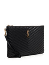 Medium Cassandre Matelasse Quilted Wristlet Pouch