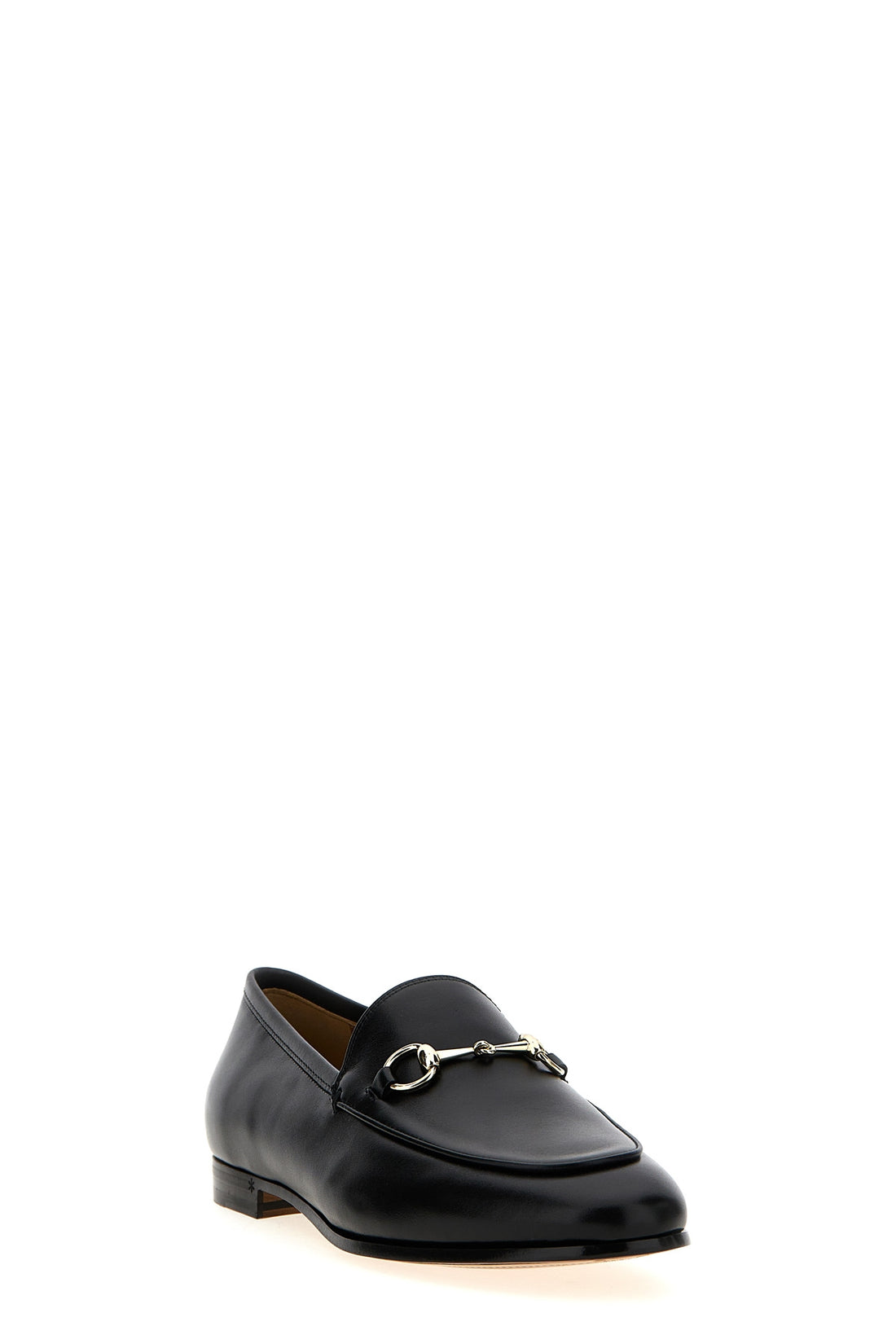 GUCCI 36.5 gucci jordaan leather loafers