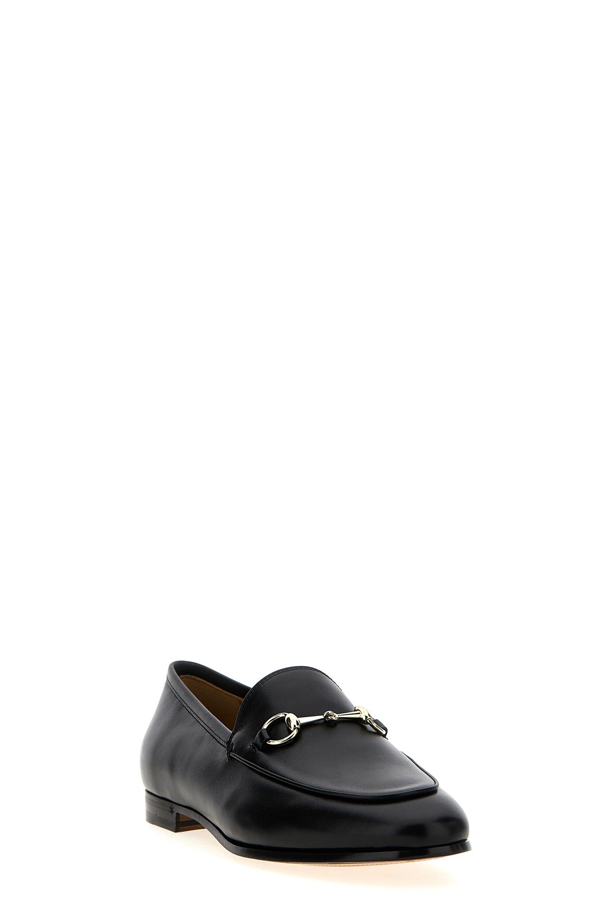gucci jordaan leather loafers