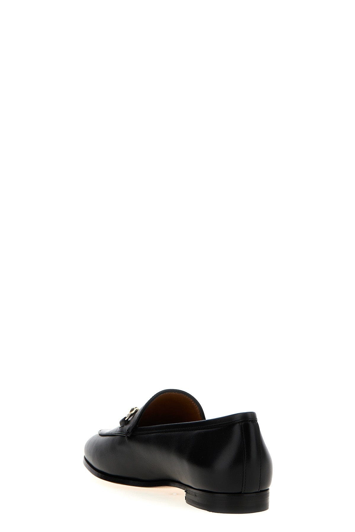 gucci jordaan leather loafers