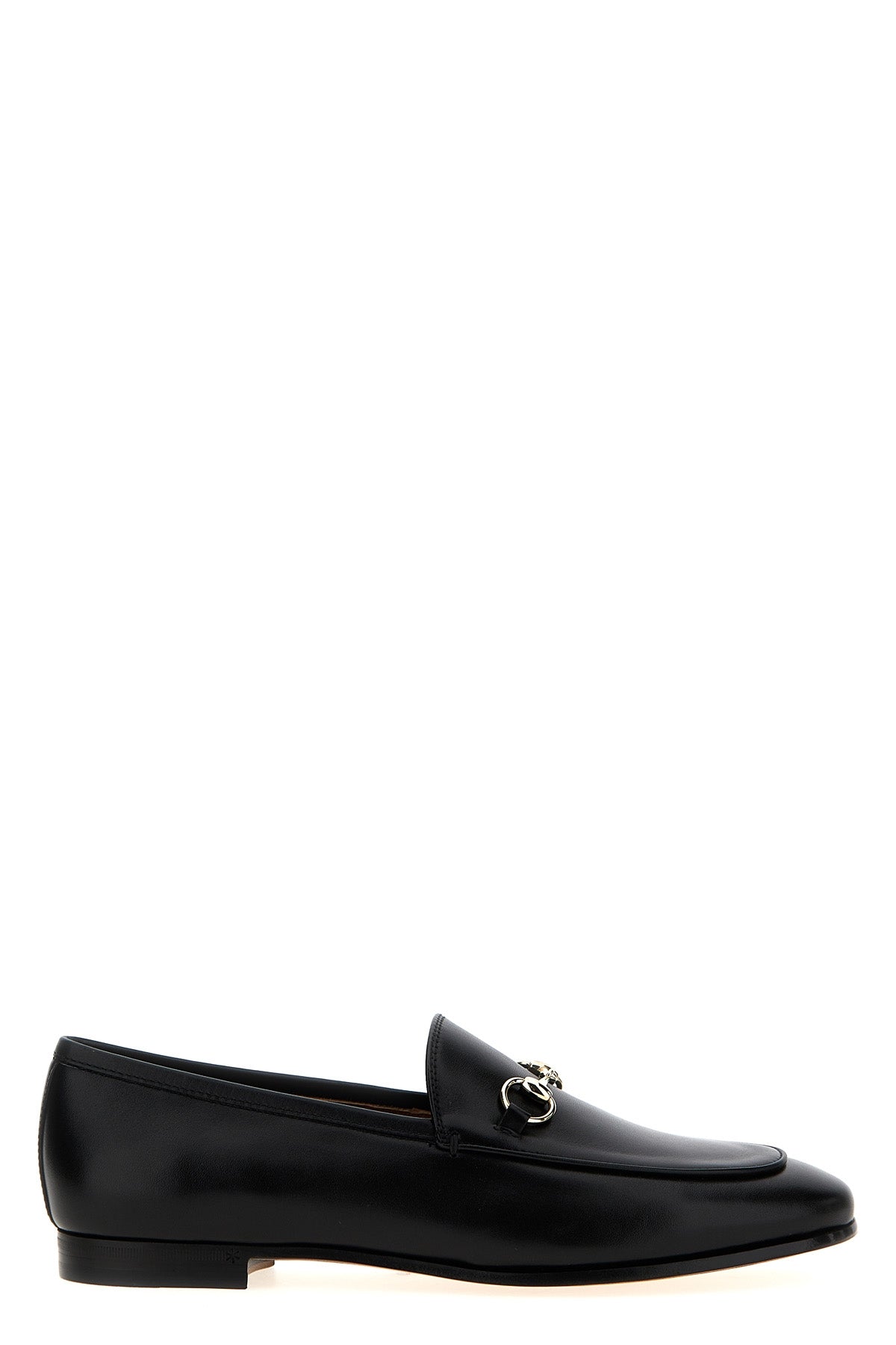 gucci jordaan leather loafers