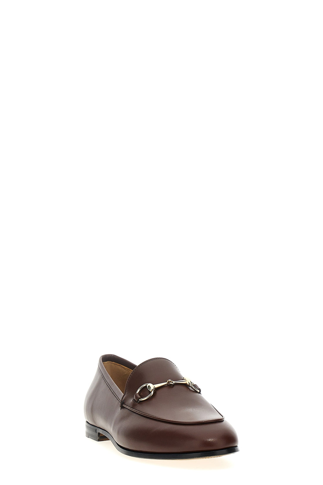 GUCCI 37 jordaan leather loafers