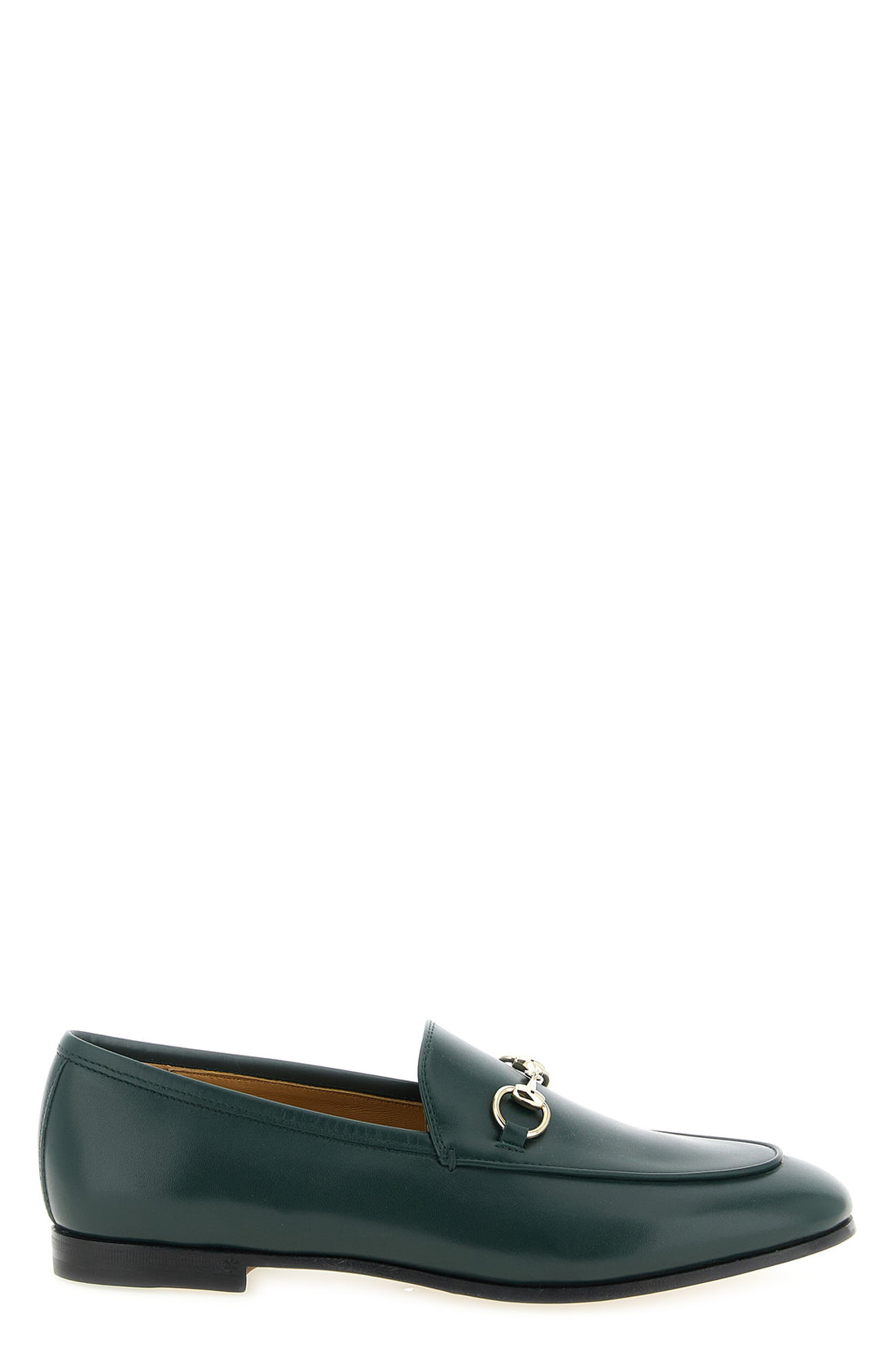 GUCCI 37 gucci jordaan leather loafers