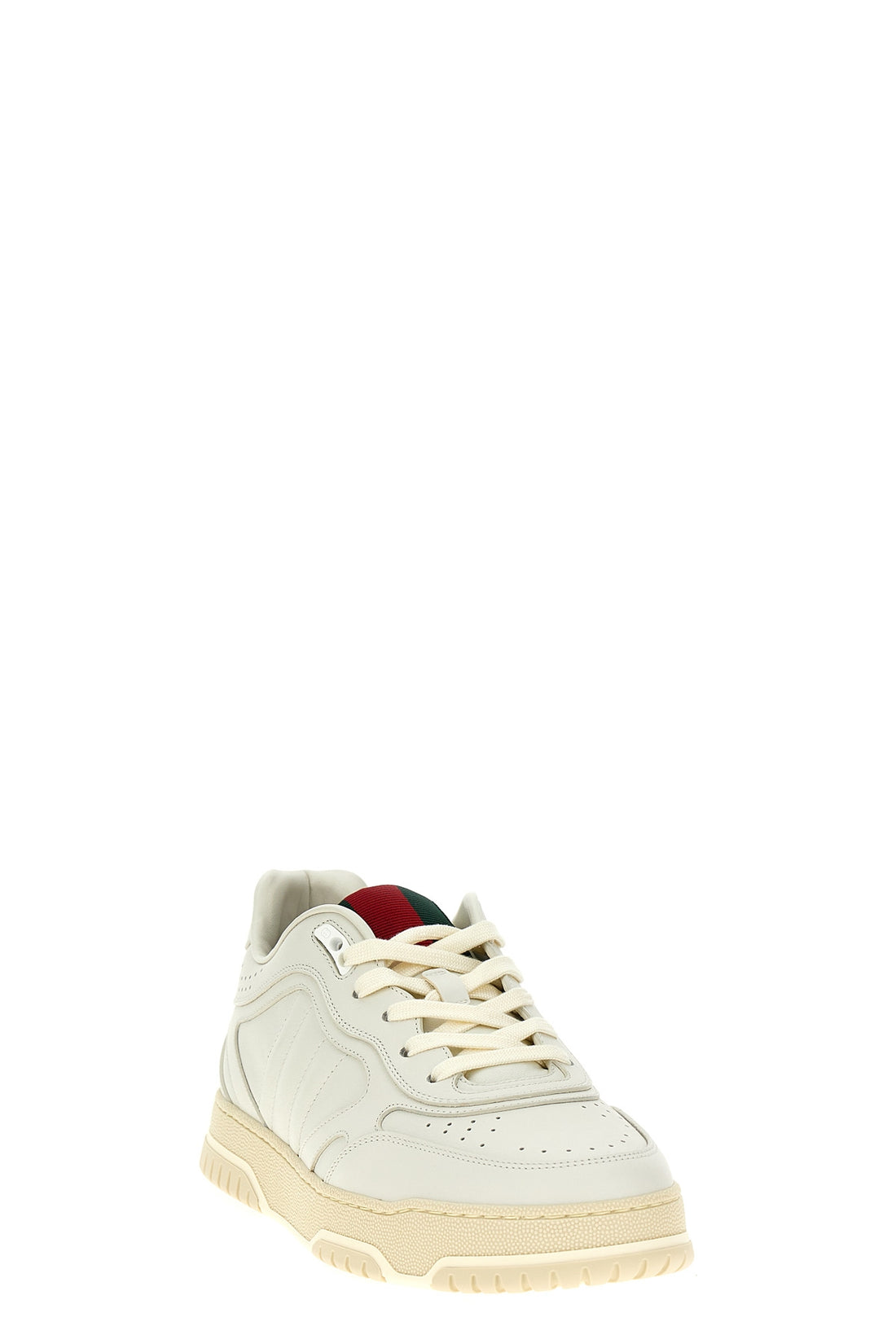 GUCCI 7 re-web leather sneakers