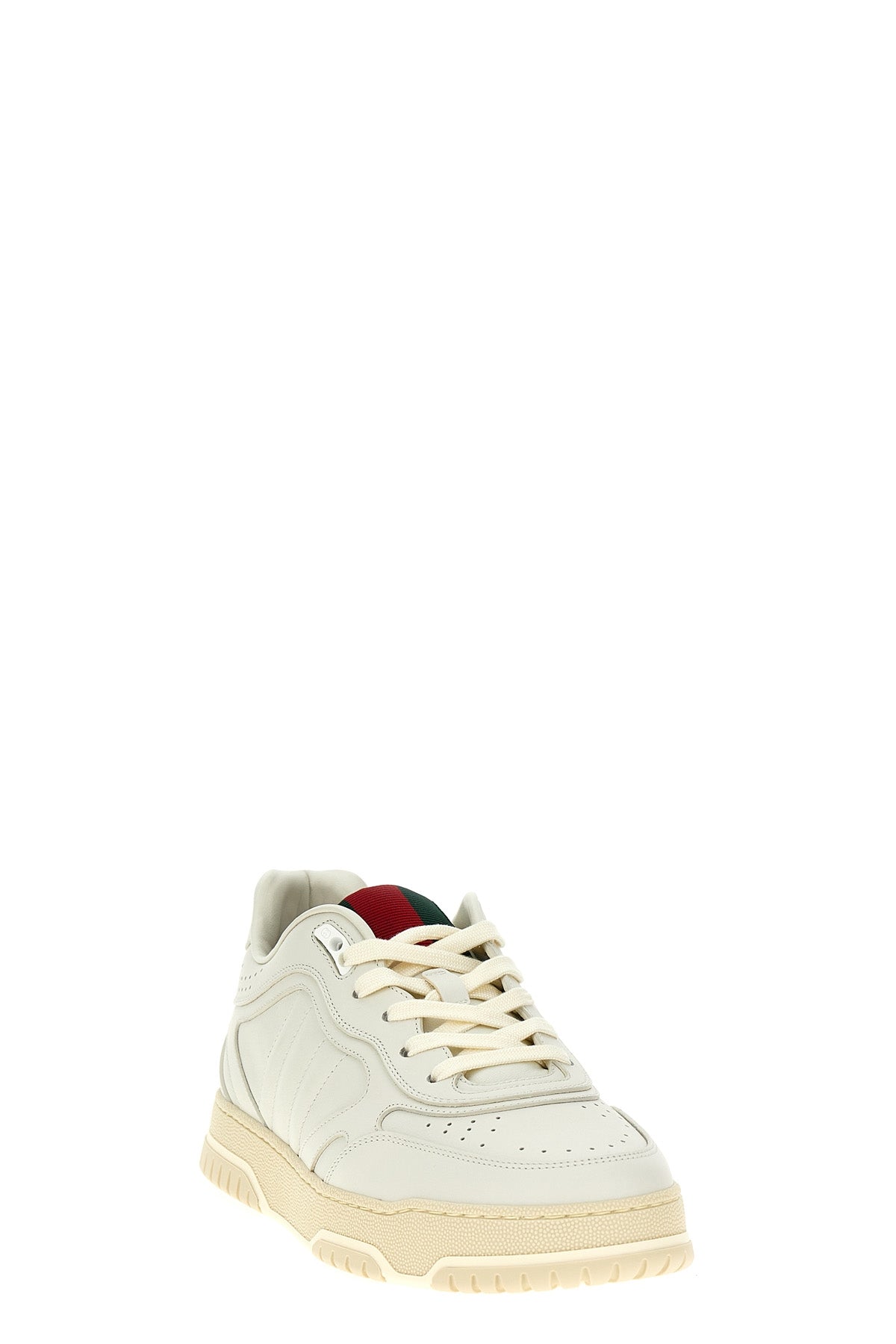re-web leather sneakers