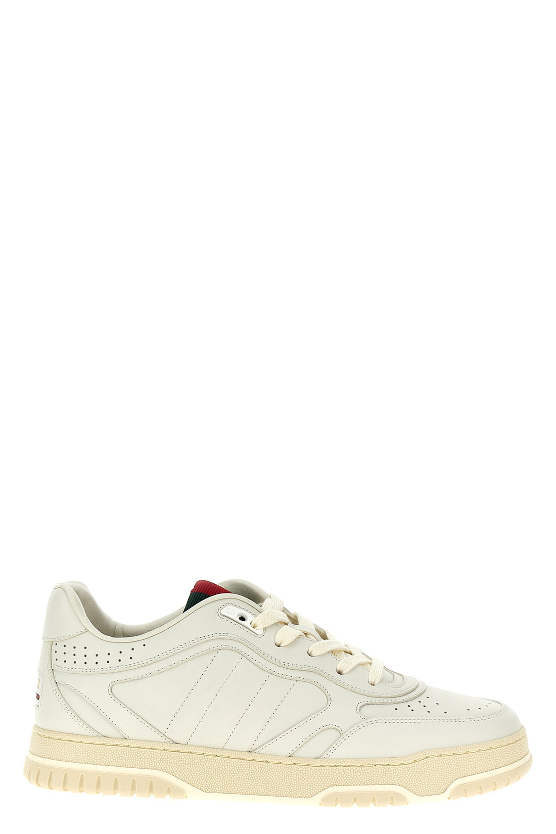 GUCCI 7 re-web leather sneakers