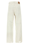 vintage wrinkled cotton denim jeans