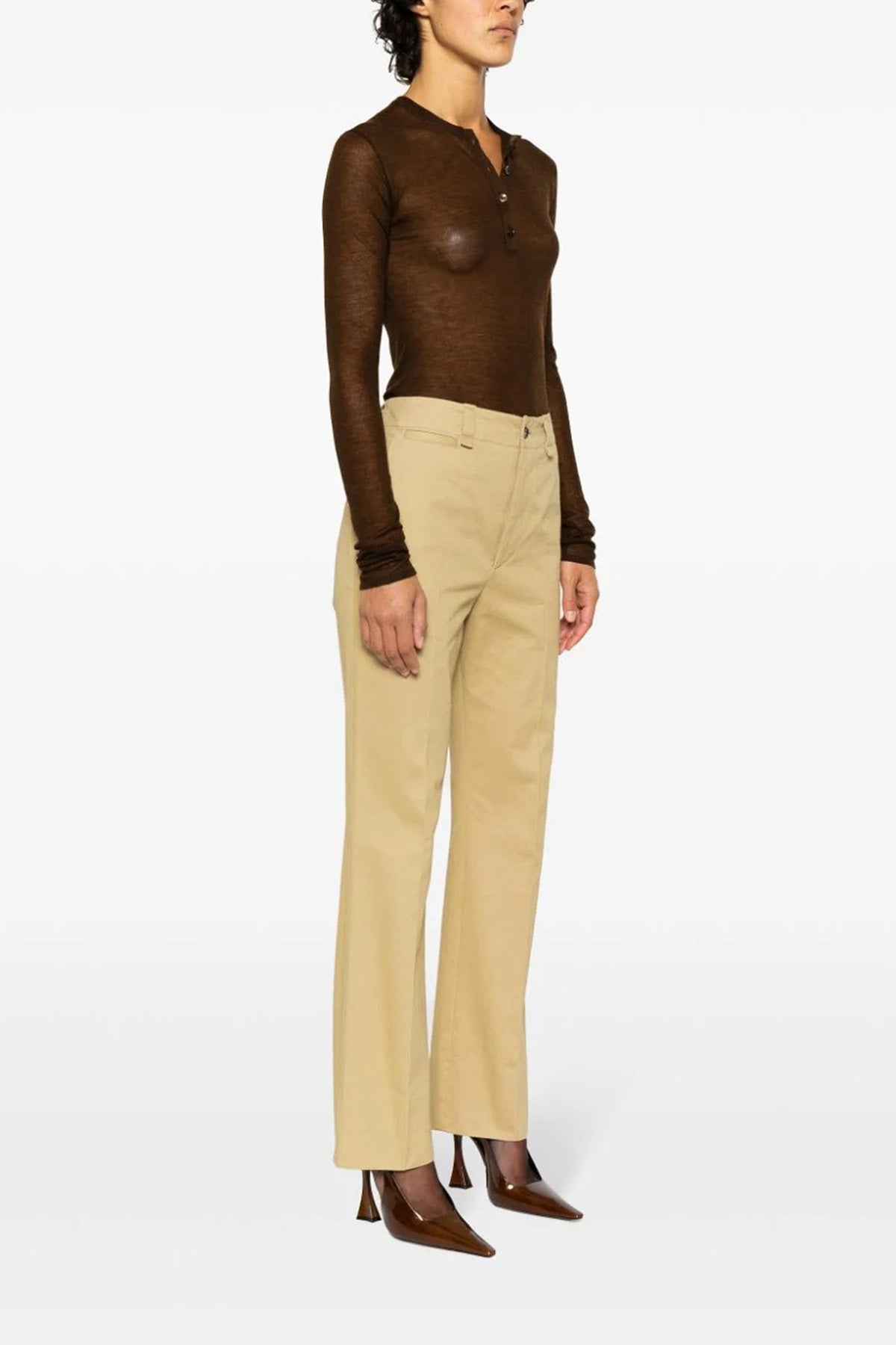 cotton drill trousers