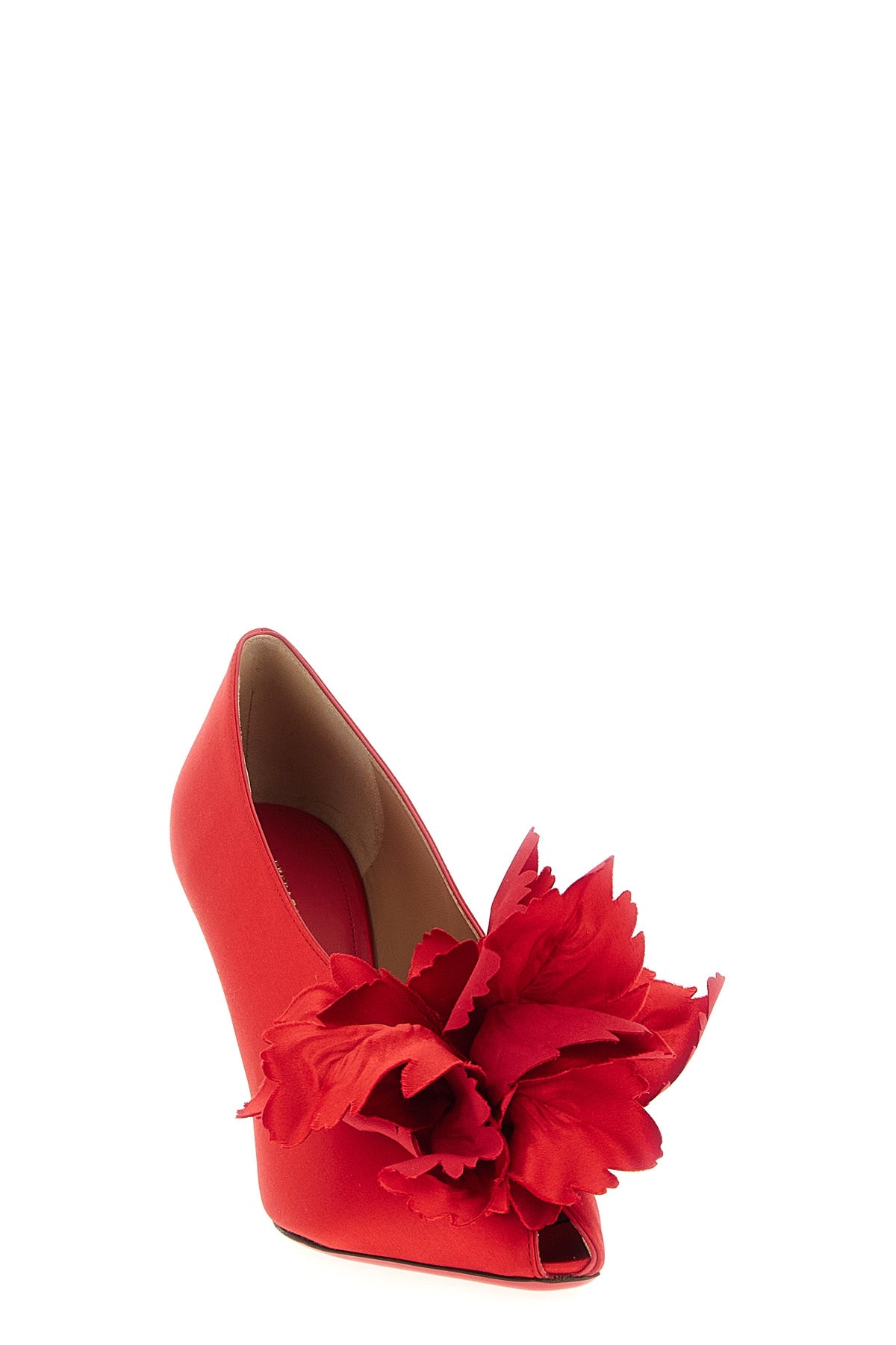 galia satin pumps