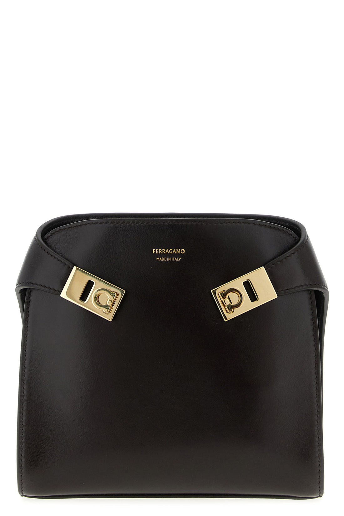 FERRAGAMO OS hug bb s leather belt bag