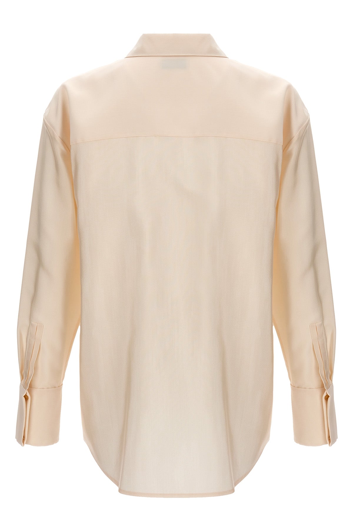 faille wool blend shirt
